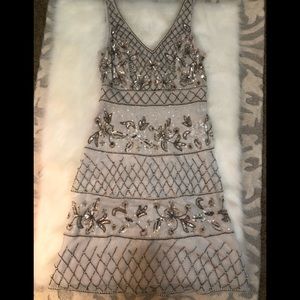 Adrianna Papell beaded dress, beautiful